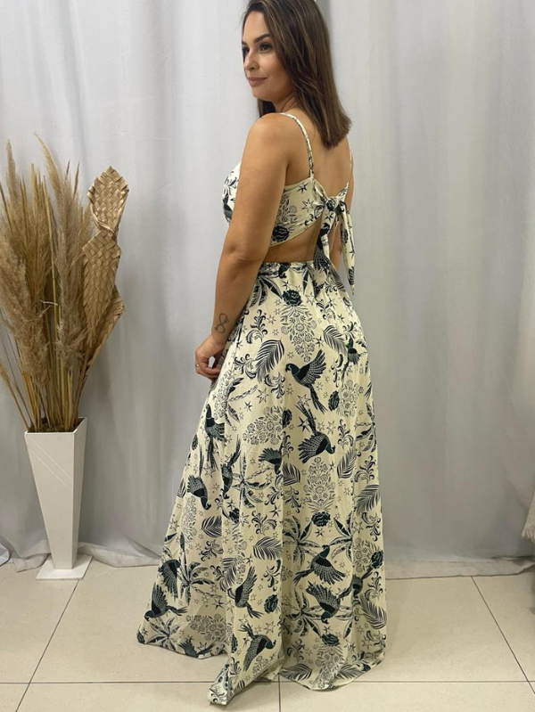 Vestido Pavão (3 Cores)